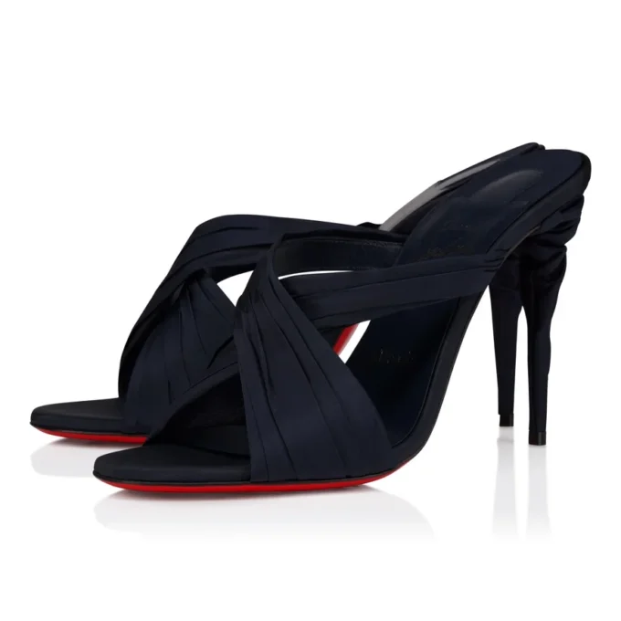 Affabula Mule – 100 Mm Mules – Silk Taffetas – Last Night – Women