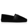 Alfarica – Espadrilles – Reversed Nubuck Leather – Black – Men