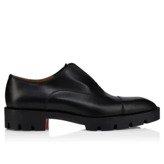 Alpha Lion – Oxfords – Calf Leather – Black – Men