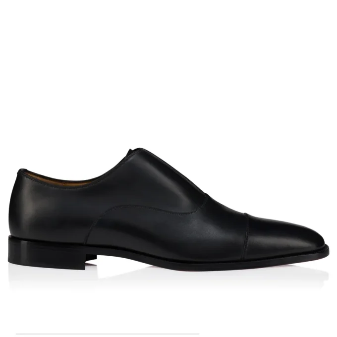 Alpha Male Ii – Oxfords – Calf Leather – Black – Men