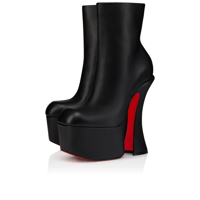 Aquabootie – 160 Mm Low Boots – Calf Leather – Black – Women