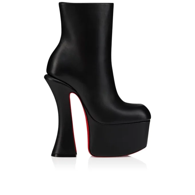 Aquabootie – 160 Mm Low Boots – Calf Leather – Black – Women