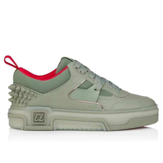 Astroloubi 2 – Sneakers – Calf Leather and Laminated Calf Leather – Haiiro – Men Astroloubi 2 – Sneakers – Calf Leather and Laminated Calf Leather – Haiiro – Men