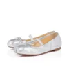Baballet – Ballerinas – Iridescent Nappa Leather – Silver- Baby