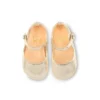 Baby Love Chick – Ballerinas – Laminated Nappa Leather – Platine – Baby Baby Love Chick – Ballerinas – Laminated Nappa Leather – Platine – Baby