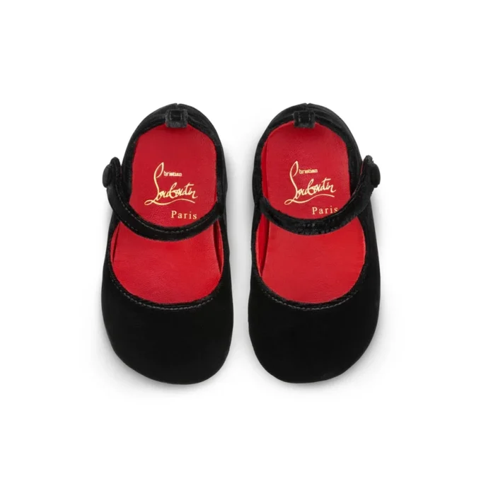 Baby Love Chick – Ballerinas – Velvet – Black – Baby