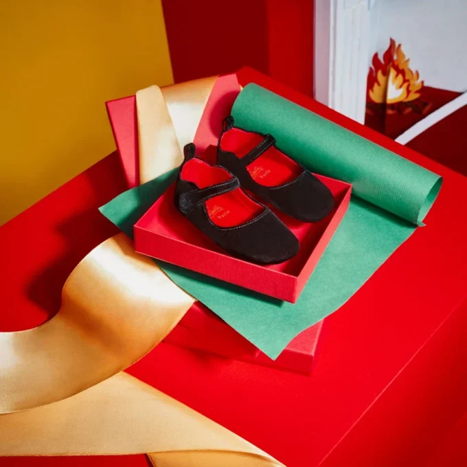 Baby Love Chick – Ballerinas – Velvet – Black – Baby