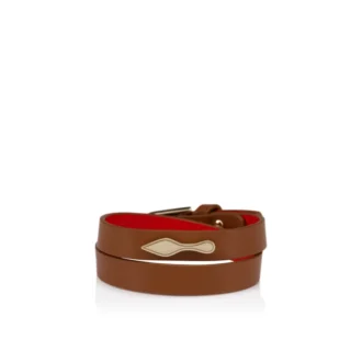 Bettina – Bracelet – Smooth Calf Leather – Cuoio