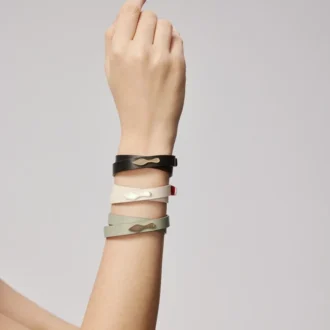 Bettina – Bracelet – Smooth Calf Leather – Black