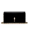 Bettina – Clutch – Patent Calf Leather – Black