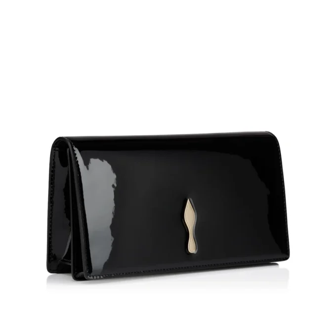 Bettina – Clutch – Patent Calf Leather – Black