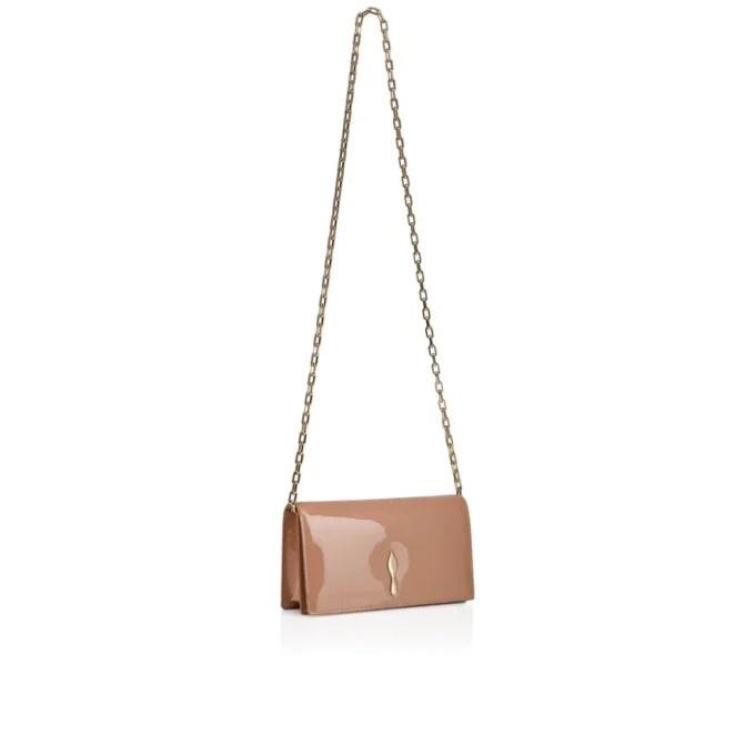 Bettina – Clutch – Patent Calf Leather – Blush
