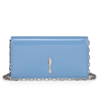 Bettina – Clutch – Patent Calf Leather – Ceruleo Bettina – Clutch – Patent Calf Leather – Ceruleo