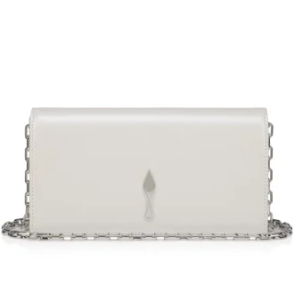 Bettina – Clutch – Pearly Nappa Leather – White Bettina – Clutch – Pearly Nappa Leather – White