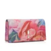 Bettina – Clutch – Peonies Printed China Fabric – Multicolor