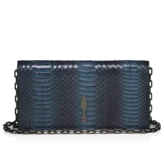 Bettina – Clutch – Watersnake Leather – Black Bettina – Clutch – Watersnake Leather – Black