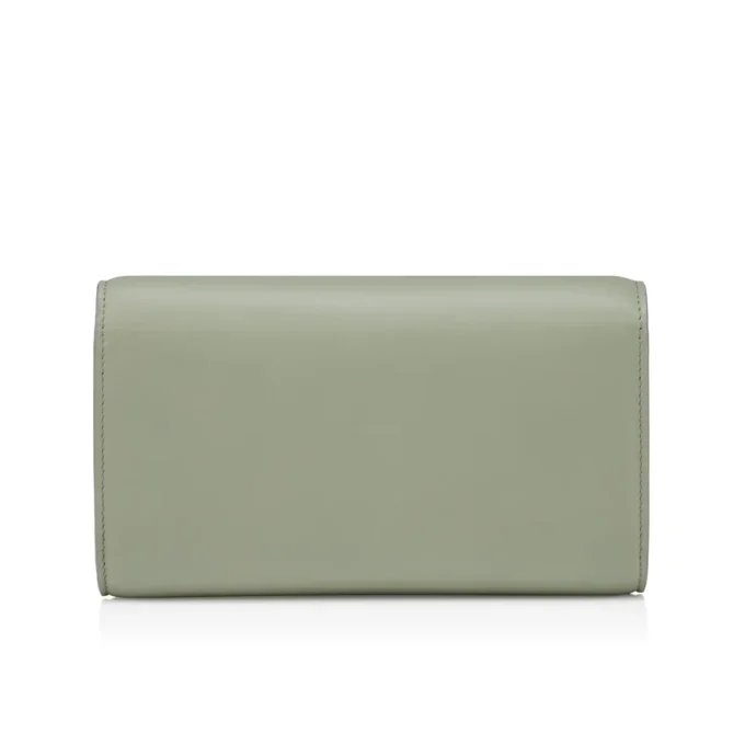 Bettina – Wallet on Chain – Lamb Nappa Leather – Haiiro