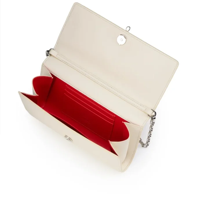 Bettina – Wallet on Chain – Lamb Nappa Leather – Suzuran