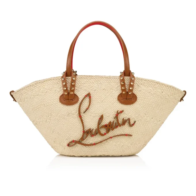 Cabata Mini – Tote Bag – Raffia and Calf Leather – Natural