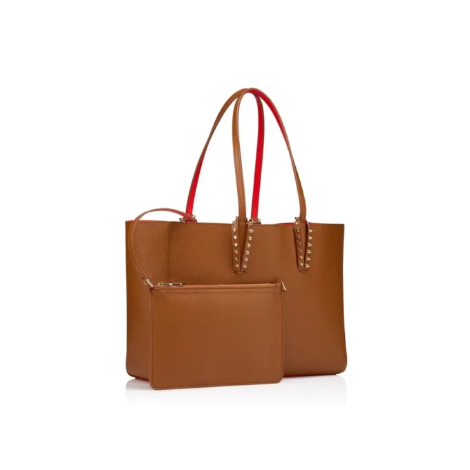 Cabata Small – Tote Bag – Grained Calf Leather – Cuoio