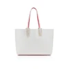 Cabata Small – Tote Bag – Soft Calf Leather and Spikes – Bianco
