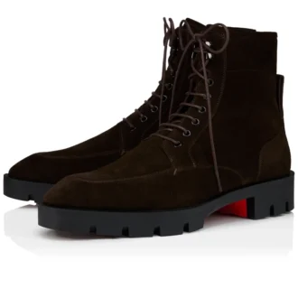 Caracolo Lion – Boots – Reversed Calf Leather – Cafe – Men Caracolo Lion – Boots – Reversed Calf Leather – Cafe – Men