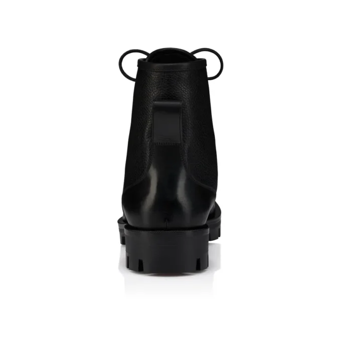 Caracolo Lion – Boots – Waxed Calf Leather – Black – Men