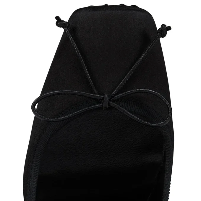 Cassia Nodo – 100 Mm Pumps – Crepe Satin – Black – Women