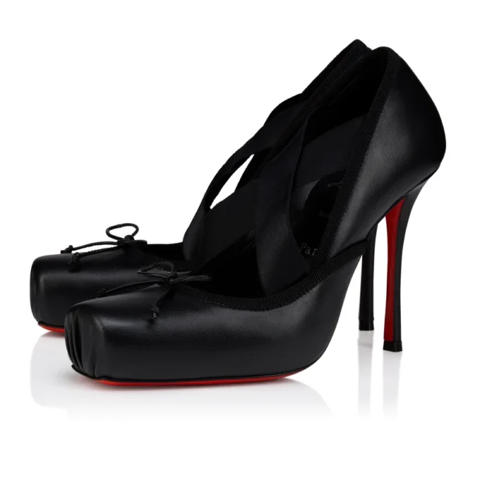 Cassiastic – 100 Mm Pumps – Lamb Nappa Leather – Black – Women