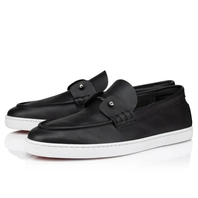 Chambeliboat – Boat Shoes – Calf Leather – Black – Men