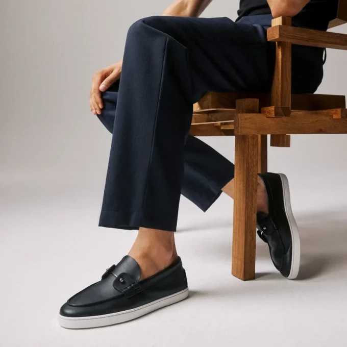 Chambeliboat – Boat Shoes – Calf Leather – Black – Men