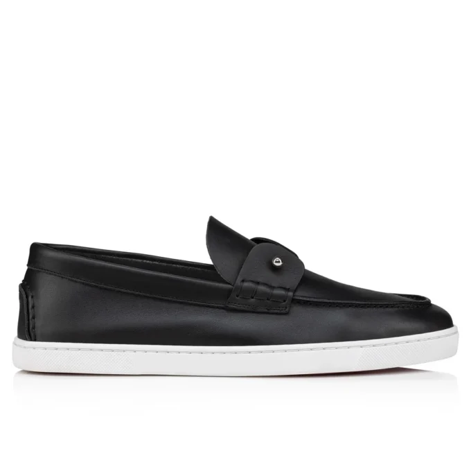Chambeliboat – Boat Shoes – Calf Leather – Black – Men