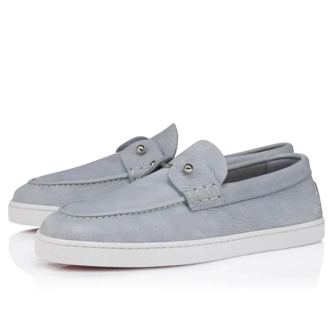 Chambeliboat – Boat Shoes – Grained Calf Leather – Jumbo Grey – Women