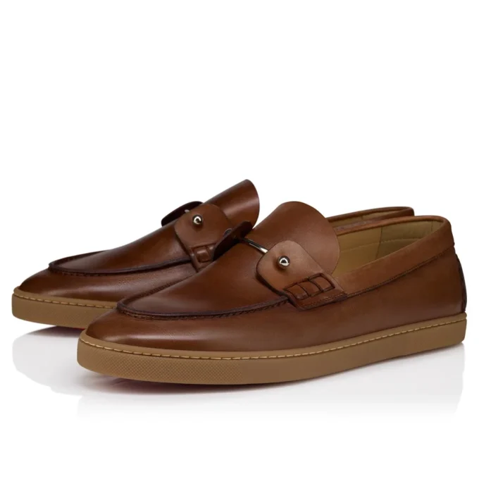 Chambeliboat – Boat Shoes – Patinated Calf Leather – Havane – Men Chambeliboat – Boat Shoes – Patinated Calf Leather – Havane – Men
