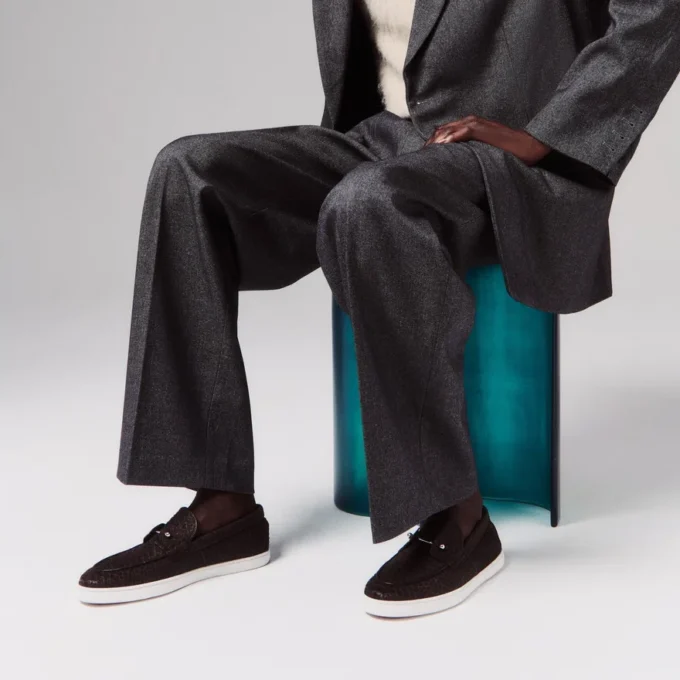 Chambeliboat – Boat Shoes – Python Leather – Cafe – Men