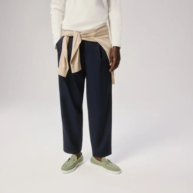 Chambeliboat – Boat Shoes – Reversed Calf Leather – Haiiro – Men Chambeliboat – Boat Shoes – Reversed Calf Leather – Haiiro – Men