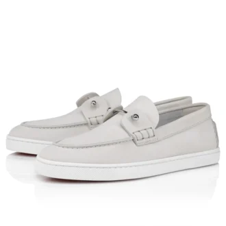 Chambeliboat – Boat Shoes – Reversed Nubuck Leather – Albatre – Women