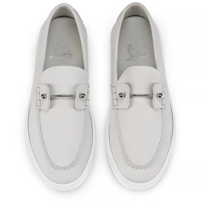 Chambeliboat – Boat Shoes – Reversed Nubuck Leather – Albatre – Women