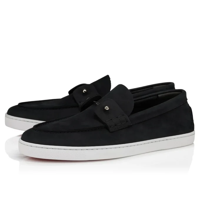 Chambeliboat – Boat Shoes – Reversed Nubuck Leather – Black – Men Chambeliboat – Boat Shoes – Reversed Nubuck Leather – Black – Men