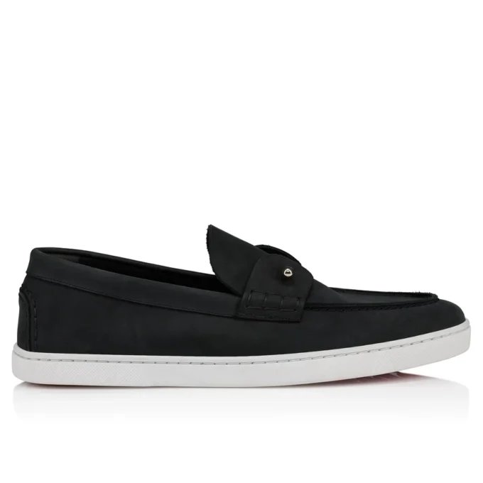Chambeliboat – Boat Shoes – Reversed Nubuck Leather – Black – Men Chambeliboat – Boat Shoes – Reversed Nubuck Leather – Black – Men