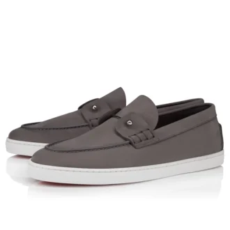 Chambeliboat – Boat Shoes – Reversed Nubuck Leather – Smoky – Men
