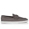 Chambeliboat – Boat Shoes – Reversed Nubuck Leather – Smoky – Men