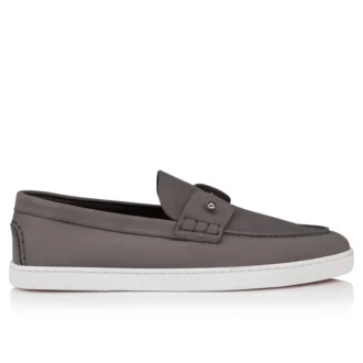 Chambeliboat – Boat Shoes – Reversed Nubuck Leather – Smoky – Men