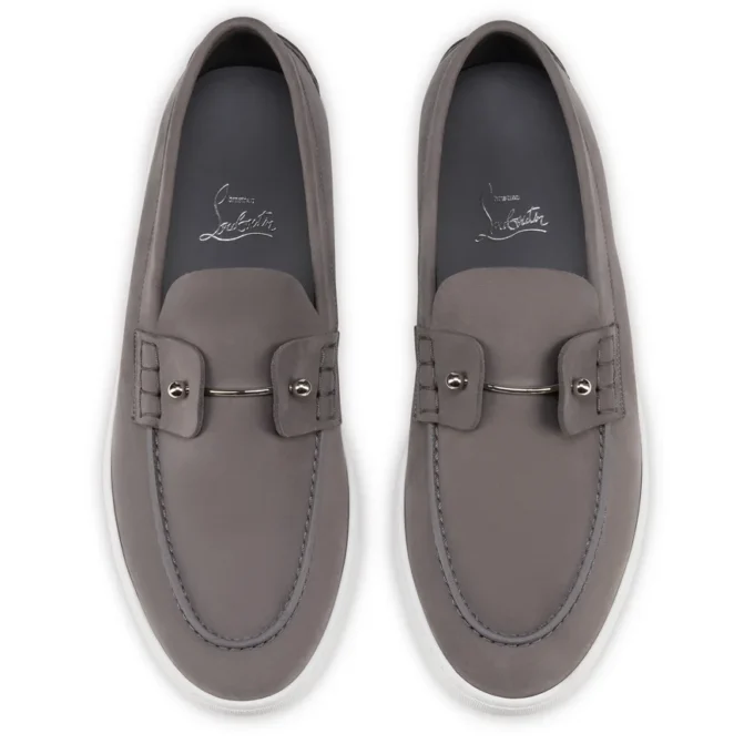 Chambeliboat – Boat Shoes – Reversed Nubuck Leather – Smoky – Men