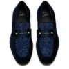 Chambelimoc Perla Night Strass – Loafers – Velvet and Strass – Last Night – Men