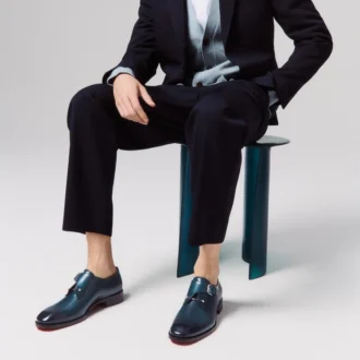 Chambelimonk – Monk-Straps – Patinated Calf Leather – Last Night – Men Chambelimonk – Monk-Straps – Patinated Calf Leather – Last Night – Men