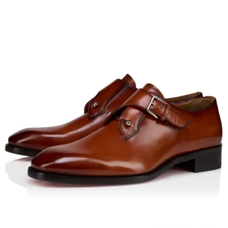 Chambelimonk – Monk-Straps – Patinated Calf Leather – Palio – Men