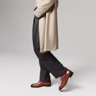 Chambelimonk – Monk-Straps – Patinated Calf Leather – Palio – Men