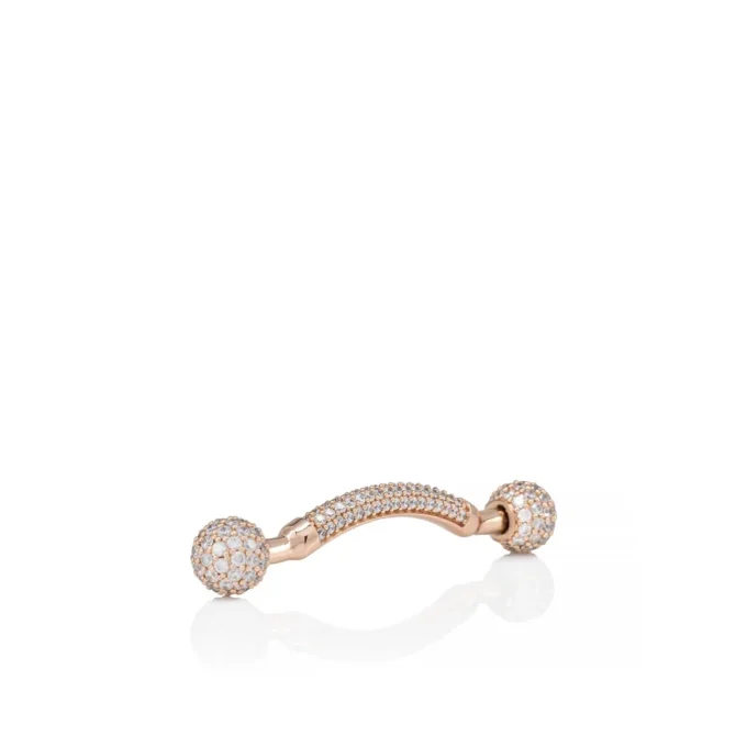 Chambelink Strass – Shoe Jewelry – Metal and Strass – Rose Gold Chambelink Strass – Shoe Jewelry – Metal and Strass – Rose Gold