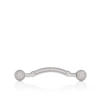 Chambelink Strass – Shoe Jewelry – Metal and Strass – Silver